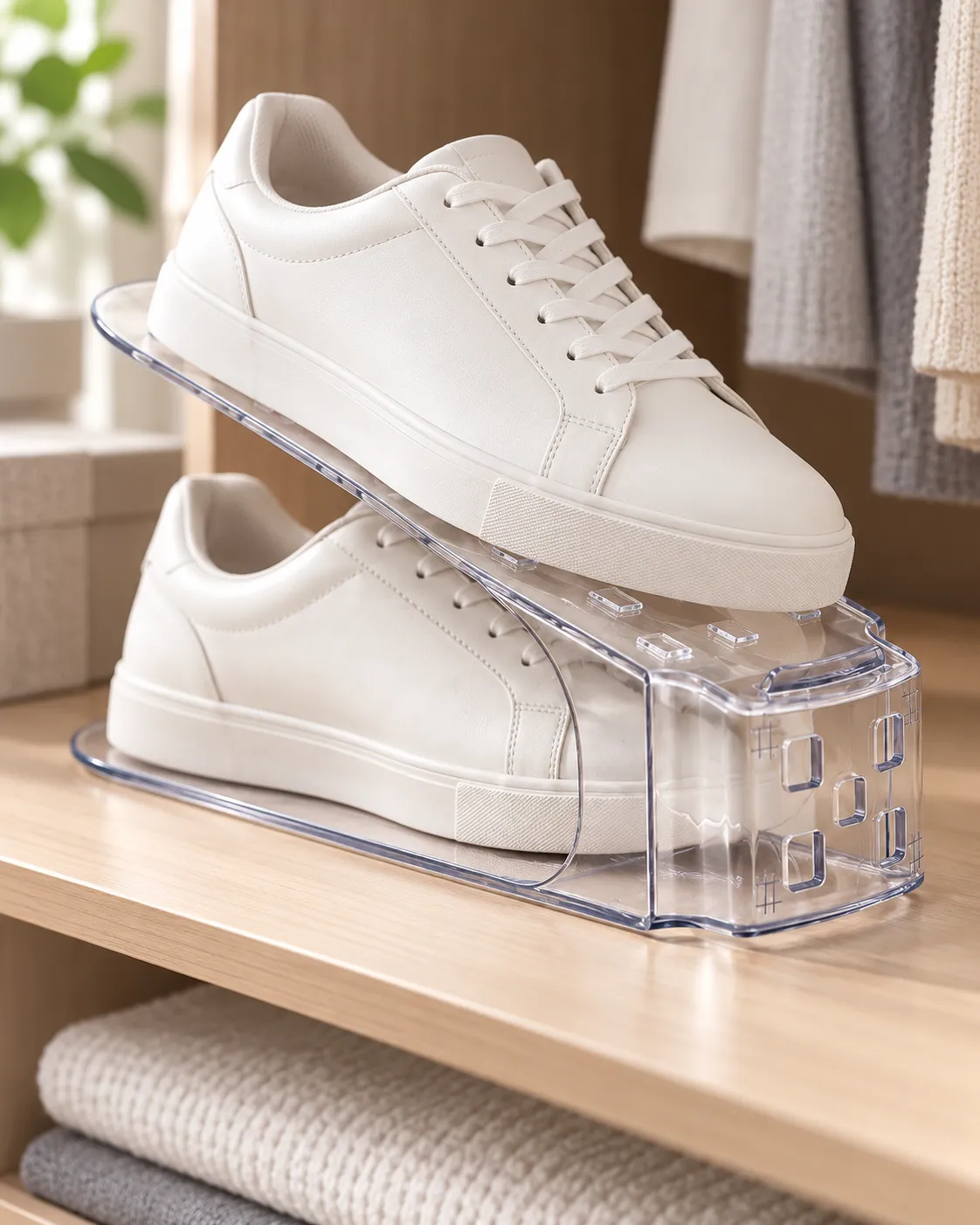 Organizador Paramount Sapatos com Tampa Cristal